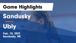 Sandusky  vs Ubly  Game Highlights - Feb. 10, 2022