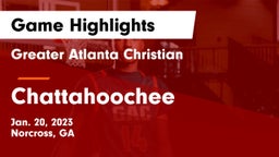 Greater Atlanta Christian  vs Chattahoochee  Game Highlights - Jan. 20, 2023