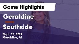Geraldine  vs Southside  Game Highlights - Sept. 25, 2021
