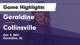 Geraldine  vs Collinsville  Game Highlights - Oct. 9, 2021