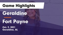 Geraldine  vs Fort Payne  Game Highlights - Oct. 9, 2021