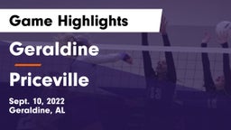 Geraldine  vs Priceville  Game Highlights - Sept. 10, 2022