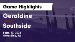 Geraldine  vs Southside Game Highlights - Sept. 17, 2022