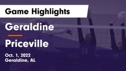 Geraldine  vs Priceville Game Highlights - Oct. 1, 2022