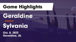 Geraldine  vs Sylvania  Game Highlights - Oct. 8, 2022