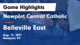 Newport Central Catholic  vs Belleville East  Game Highlights - Aug. 19, 2021