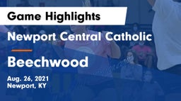 Newport Central Catholic  vs Beechwood  Game Highlights - Aug. 26, 2021