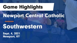 Newport Central Catholic  vs Southwestern  Game Highlights - Sept. 4, 2021