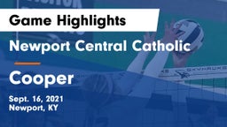 Newport Central Catholic  vs Cooper  Game Highlights - Sept. 16, 2021