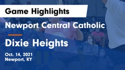 Newport Central Catholic  vs Dixie Heights Game Highlights - Oct. 14, 2021