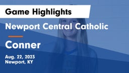Newport Central Catholic  vs Conner  Game Highlights - Aug. 22, 2023