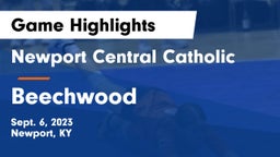 Newport Central Catholic  vs Beechwood  Game Highlights - Sept. 6, 2023