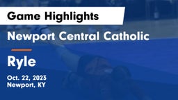 Newport Central Catholic  vs Ryle  Game Highlights - Oct. 22, 2023