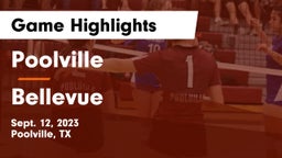 Poolville  vs Bellevue Game Highlights - Sept. 12, 2023