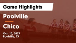 Poolville  vs Chico  Game Highlights - Oct. 10, 2023