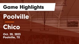 Poolville  vs Chico  Game Highlights - Oct. 20, 2023
