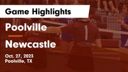 Poolville  vs Newcastle  Game Highlights - Oct. 27, 2023