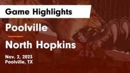 Poolville  vs North Hopkins   Game Highlights - Nov. 2, 2023