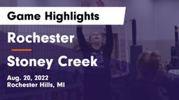 Rochester  vs Stoney Creek  Game Highlights - Aug. 20, 2022