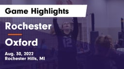 Rochester  vs Oxford  Game Highlights - Aug. 30, 2022