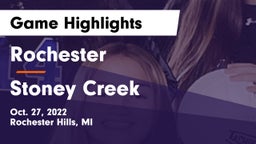 Rochester  vs Stoney Creek  Game Highlights - Oct. 27, 2022