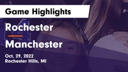 Rochester  vs Manchester  Game Highlights - Oct. 29, 2022
