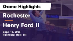 Rochester  vs Henry Ford II  Game Highlights - Sept. 16, 2023
