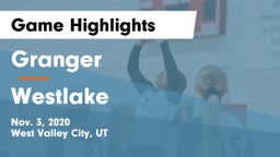 Granger  vs Westlake  Game Highlights - Nov. 3, 2020