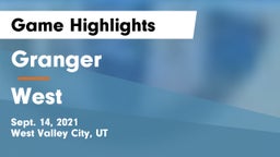 Granger  vs West  Game Highlights - Sept. 14, 2021