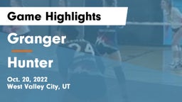Granger  vs Hunter  Game Highlights - Oct. 20, 2022