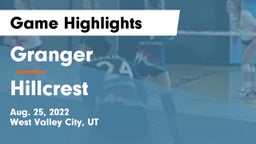 Granger  vs Hillcrest   Game Highlights - Aug. 25, 2022