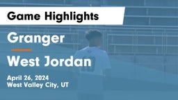 Granger  vs West Jordan  Game Highlights - April 26, 2024