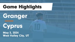 Granger  vs Cyprus  Game Highlights - May 3, 2024