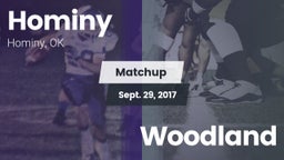 Matchup: Hominy  vs. Woodland 2017