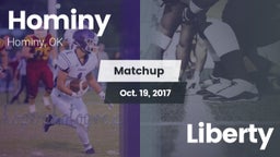 Matchup: Hominy  vs. Liberty 2017