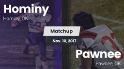 Matchup: Hominy  vs. Pawnee  2017