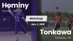 Matchup: Hominy  vs. Tonkawa  2018