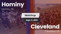 Matchup: Hominy  vs. Cleveland  2019