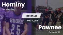 Matchup: Hominy  vs. Pawnee  2019