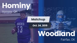 Matchup: Hominy  vs. Woodland  2019