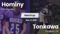 Matchup: Hominy  vs. Tonkawa  2019