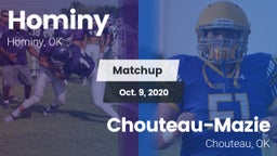 Matchup: Hominy  vs. Chouteau-Mazie  2020