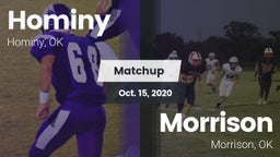 Matchup: Hominy  vs. Morrison  2020