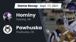 Recap: Hominy  vs. Pawhuska  2021