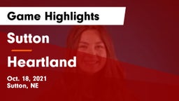 Sutton  vs Heartland  Game Highlights - Oct. 18, 2021