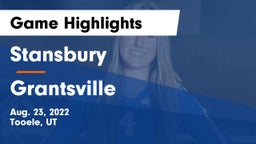 Stansbury  vs Grantsville  Game Highlights - Aug. 23, 2022
