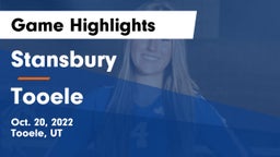 Stansbury  vs Tooele  Game Highlights - Oct. 20, 2022