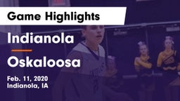 Indianola  vs Oskaloosa  Game Highlights - Feb. 11, 2020