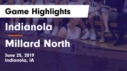 Indianola  vs Millard North   Game Highlights - June 25, 2019