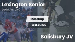 Matchup: Lexington Senior vs. Salisbury JV 2017